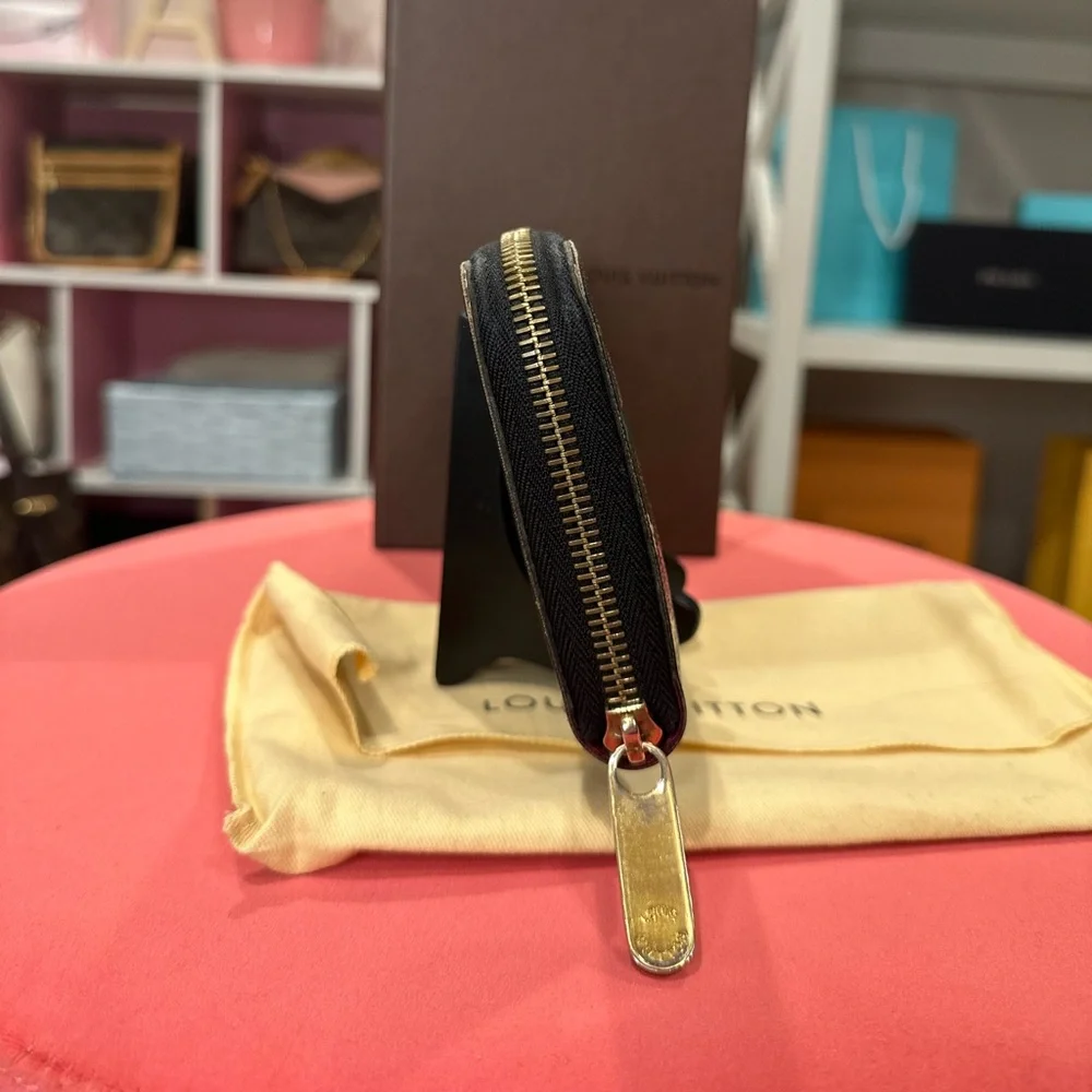 Louis Vuitton Multicolor Zippy Wallet Pink